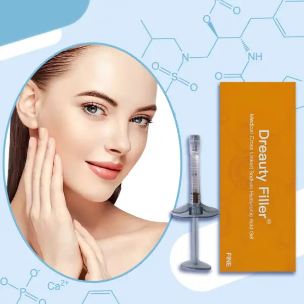 1ml forehead wrinkle smoothing hyaluronic acid dermal filler
