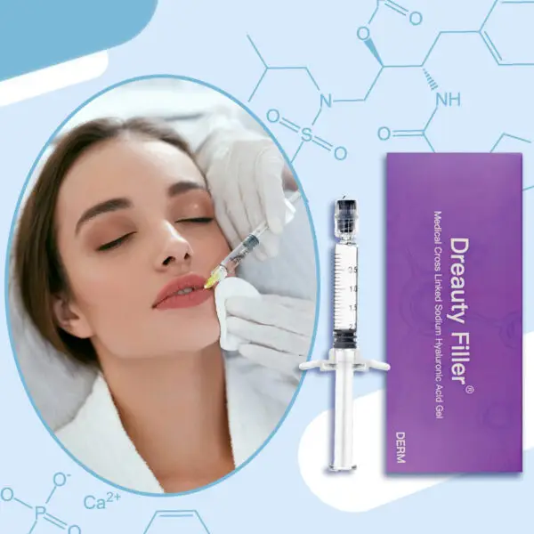 1ml forehead wrinkle smoothing hyaluronic acid dermal filler