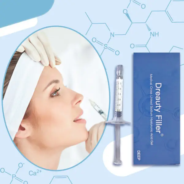 1ml forehead wrinkle smoothing hyaluronic acid dermal filler